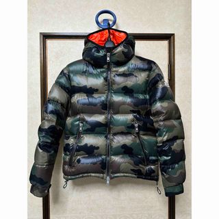 モンクレール(MONCLER)のモンクレール BLIER GIUBBOTTO ダウンジャケット 迷彩柄 カモフラ(ダウンジャケット)