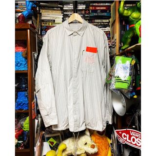 DIOR ディオール PARACHUTE SHIRT パッチデザイン 長袖シャツ ホワイト 633C569A1581