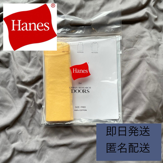 ヘインズ(Hanes)のHanes × DOORS 3P T-SHIRTS イエローのみ(Tシャツ/カットソー(半袖/袖なし))