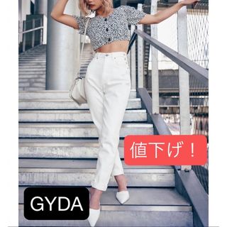 ジェイダ(GYDA)の値下げ！！【未使用】GYDA レースアップ　デニム(デニム/ジーンズ)