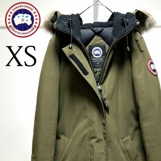 カナダグース(CANADA GOOSE)の正規品CANADAGOOSEカナダグース /レディース/ダウンコート/カーキXS(ダウンジャケット)