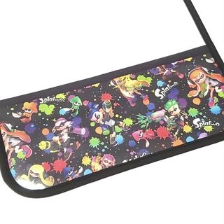 スプラトゥーン ランドセルカバー 黒(外出用品)