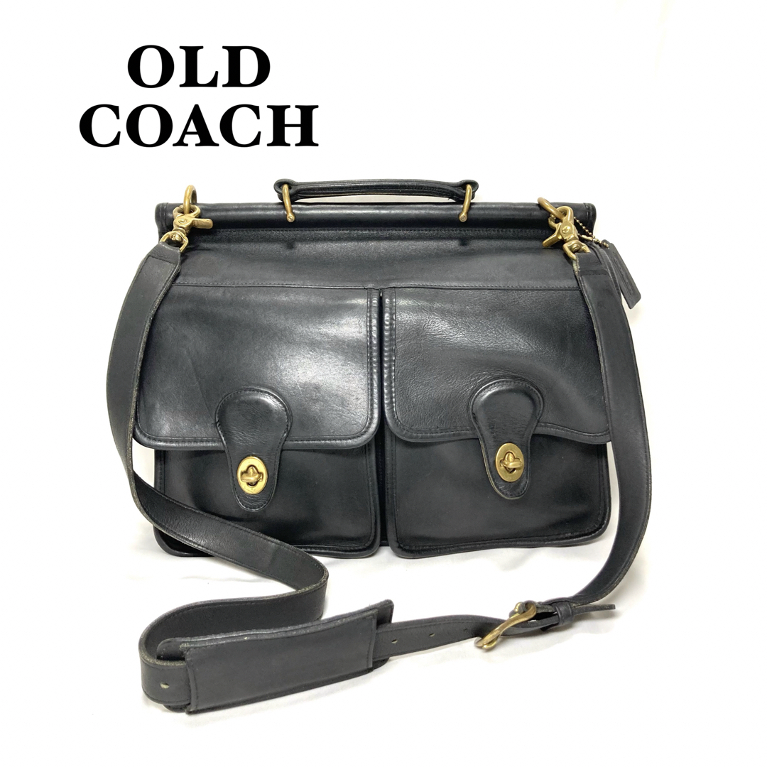 【希少】COACH オールドコーチ　ビジネスバッグ　ショルダーバッグ　USA製