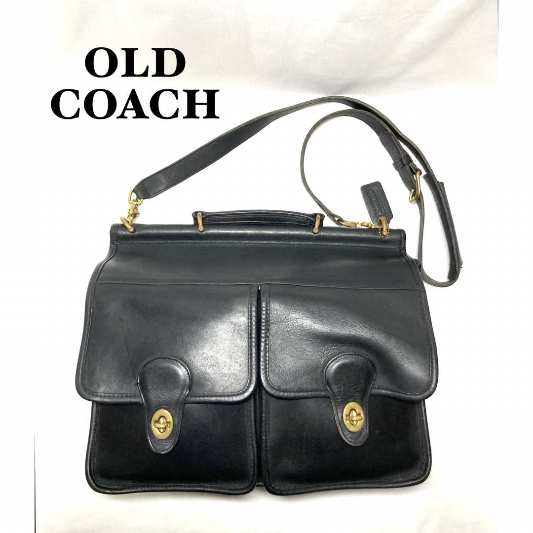 【希少】COACH オールドコーチ　ビジネスバッグ　ショルダーバッグ　USA製