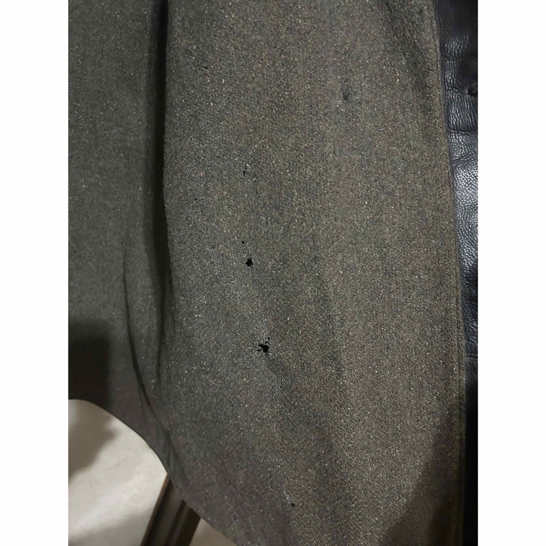 ビンテージ ホースハイド コート　黒 メンズのジャケット/アウター(レザージャケット)の商品写真