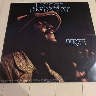 名盤　DONNY HATHAWAY LIVE レコード(R&B/ソウル)