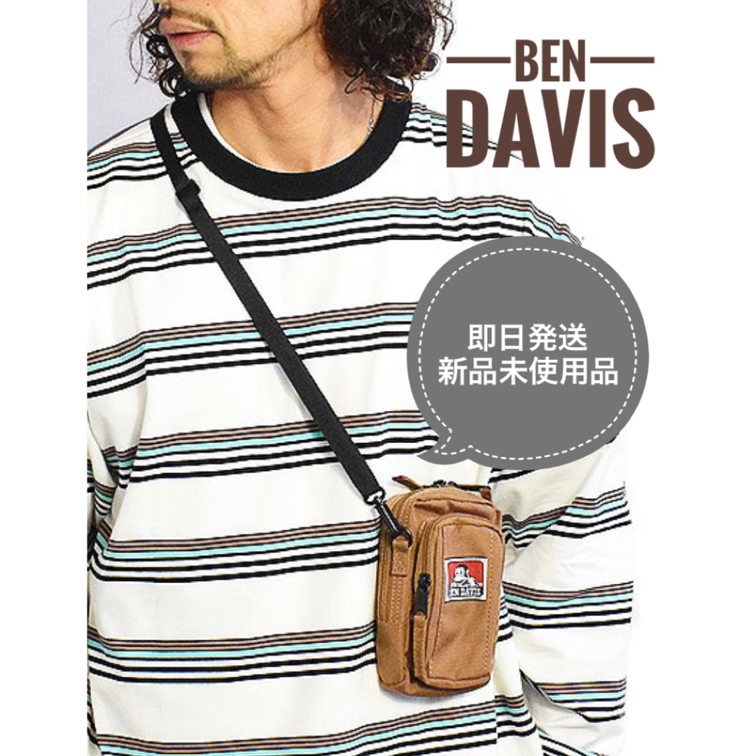 BEN DAVIS(ベンデイビス)の新品 未使用BEN DAVIS ベンデイビス ショルダーバッグ バッグ メンズ メンズのバッグ(ショルダーバッグ)の商品写真