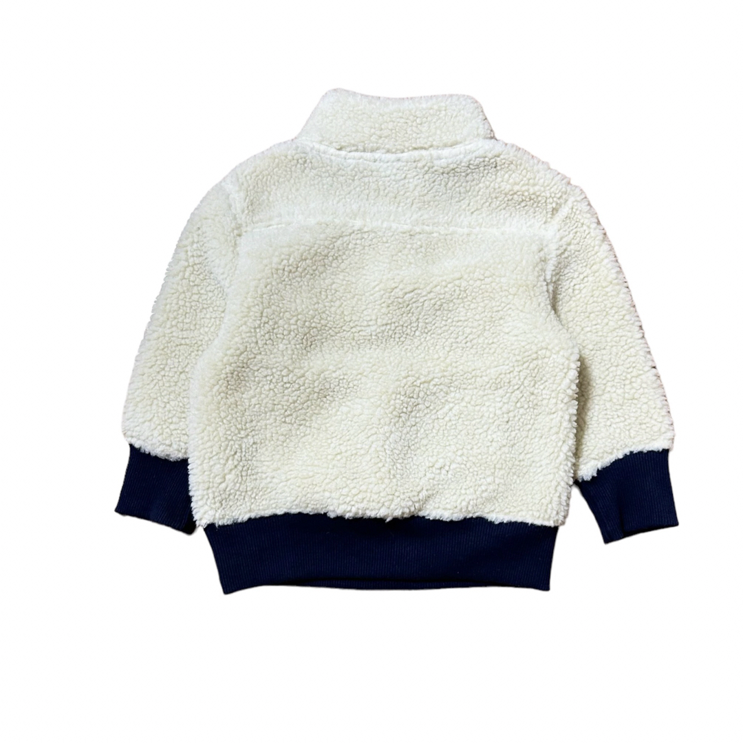 babyGAP(ベビーギャップ)のbabygap ベビーギャップ ボアトップス 90 もこもこ ギャップ gap キッズ/ベビー/マタニティのキッズ服男の子用(90cm~)(ジャケット/上着)の商品写真