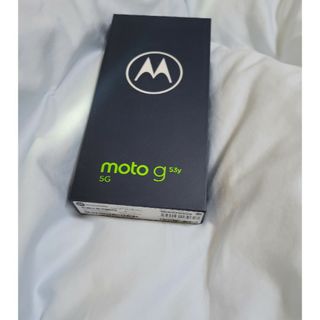 モトローラ(Motorola)のmoto g53y 5G アークティックシルバー 128GB Y!mobile(スマートフォン本体)