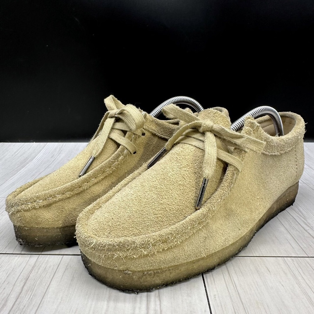 Clarks(クラークス)の【Clarks】クラークス ワラビー 23.5 スニーカー スエード 37.5 レディースの靴/シューズ(ブーツ)の商品写真