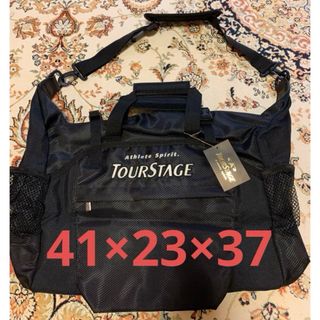 ツアーステージ(TOURSTAGE)の未使用タグ付き　ツアーステージ　ショルダーバッグ　黒　TOURSTAGE(バッグ)