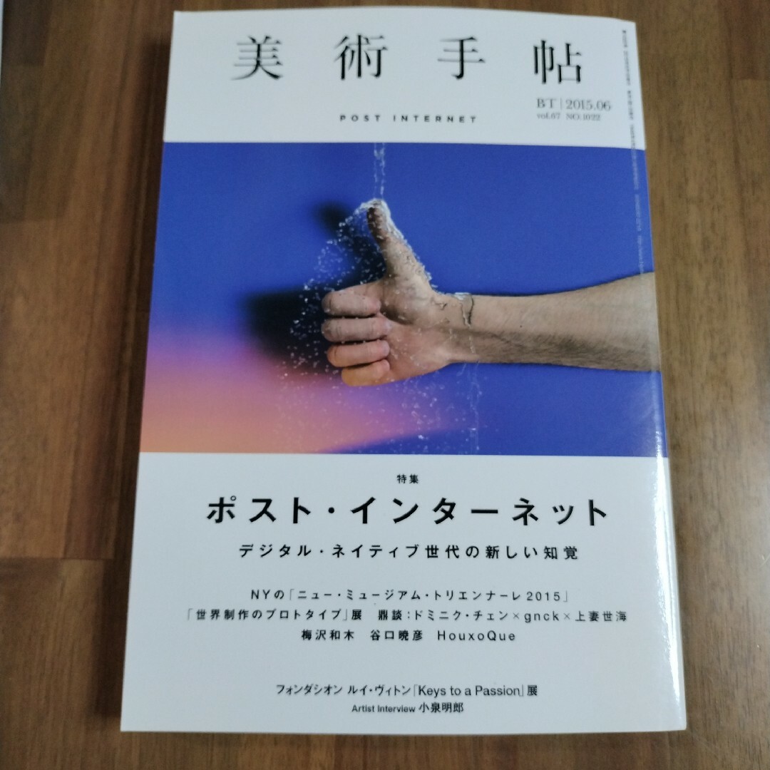 「美術手帖 2015年 06月号 ポスト・インターネット エンタメ/ホビーの雑誌(アート/エンタメ/ホビー)の商品写真