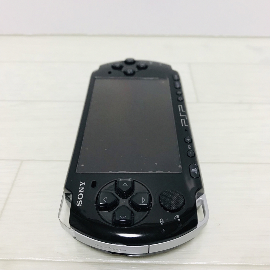 PlayStation Portable(プレイステーションポータブル)のPSP-3000 ピアノブラック PlayStation Portable エンタメ/ホビーのゲームソフト/ゲーム機本体(携帯用ゲーム機本体)の商品写真