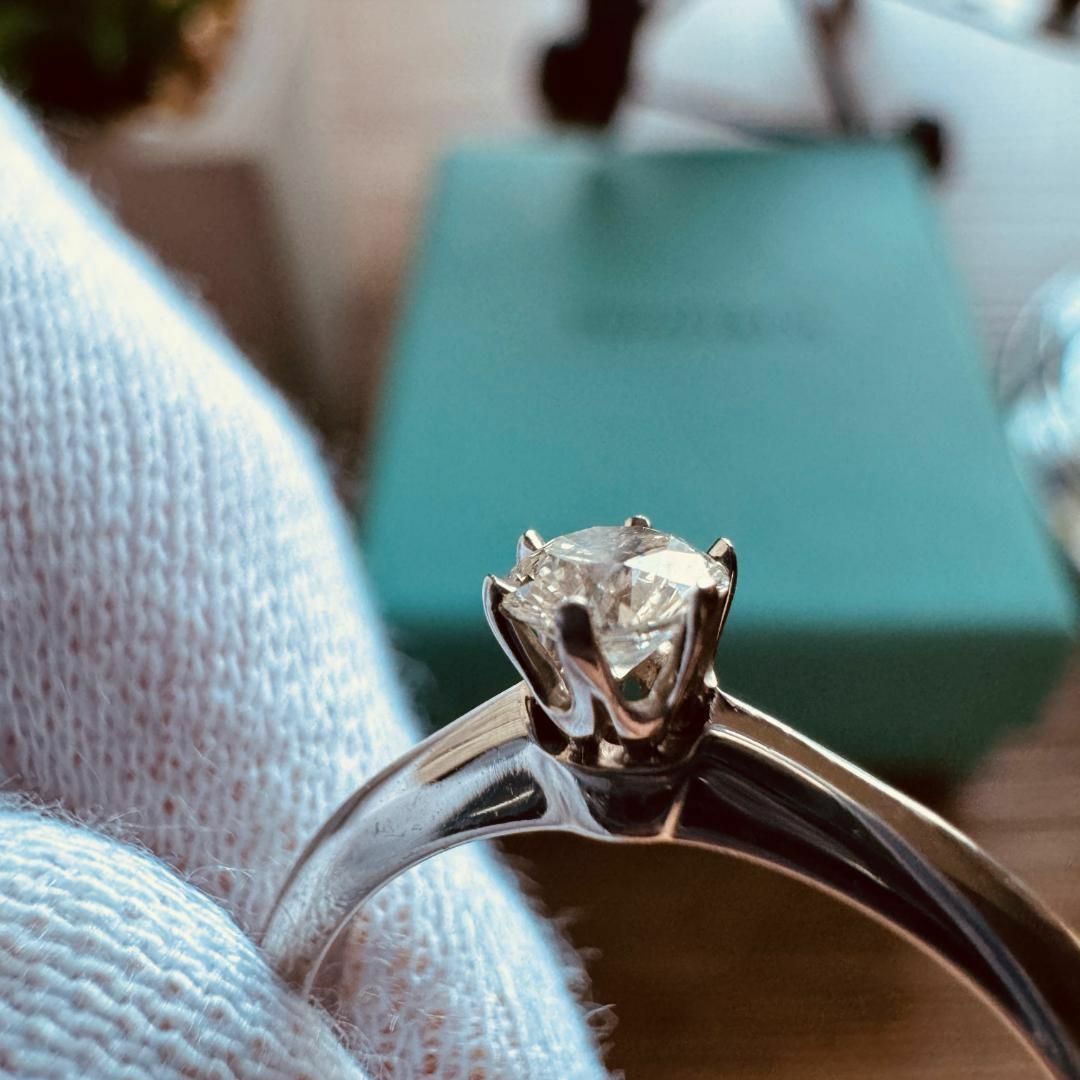 ☆Tiffany&Co.☆ ハーモニー ダイヤモンド 婚約指輪 D0.27ct - リング ☆Tiffany&Co.☆ ハーモニー ダイヤモンド 婚約指輪 D0.27ct - リング