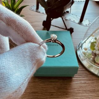 ティファニー(Tiffany & Co.)の◇ティファニー◇ハーモニー ソリテール 0.27CT PT950 ダイヤ リング(リング(指輪))