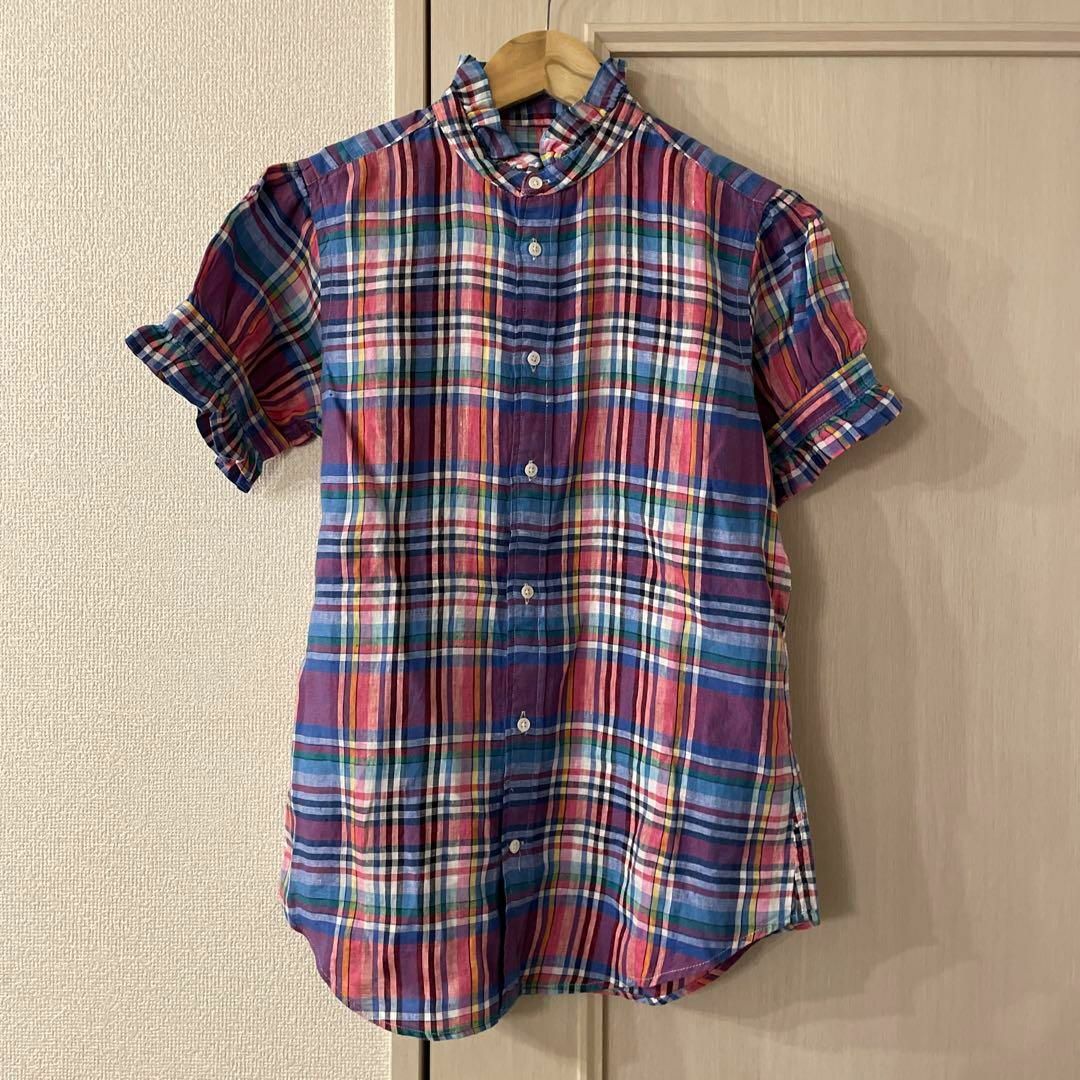 POLO RALPH LAUREN(ポロラルフローレン)のS ポロ ラルフローレン polo Ralph Lauren ブラウス シャツ レディースのトップス(シャツ/ブラウス(半袖/袖なし))の商品写真