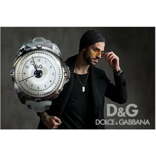 ディーアンドジー(D&G)の極美品 ドルガバ シャレー DW0610 中古 正常動作 メンズ腕時計 20代(腕時計(アナログ))