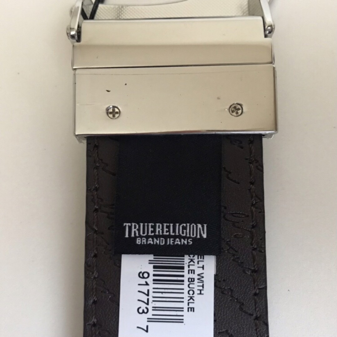 True Religion(トゥルーレリジョン)のレア新品 トゥルーレリジョン USA メンズ リバーシブル レザー ベルト 36 メンズのファッション小物(ベルト)の商品写真