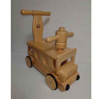 木製 木’s 乗用ブーブーCATCH Me! 野中製作所 玩具 乗り物 手押し車(手押し車/カタカタ)
