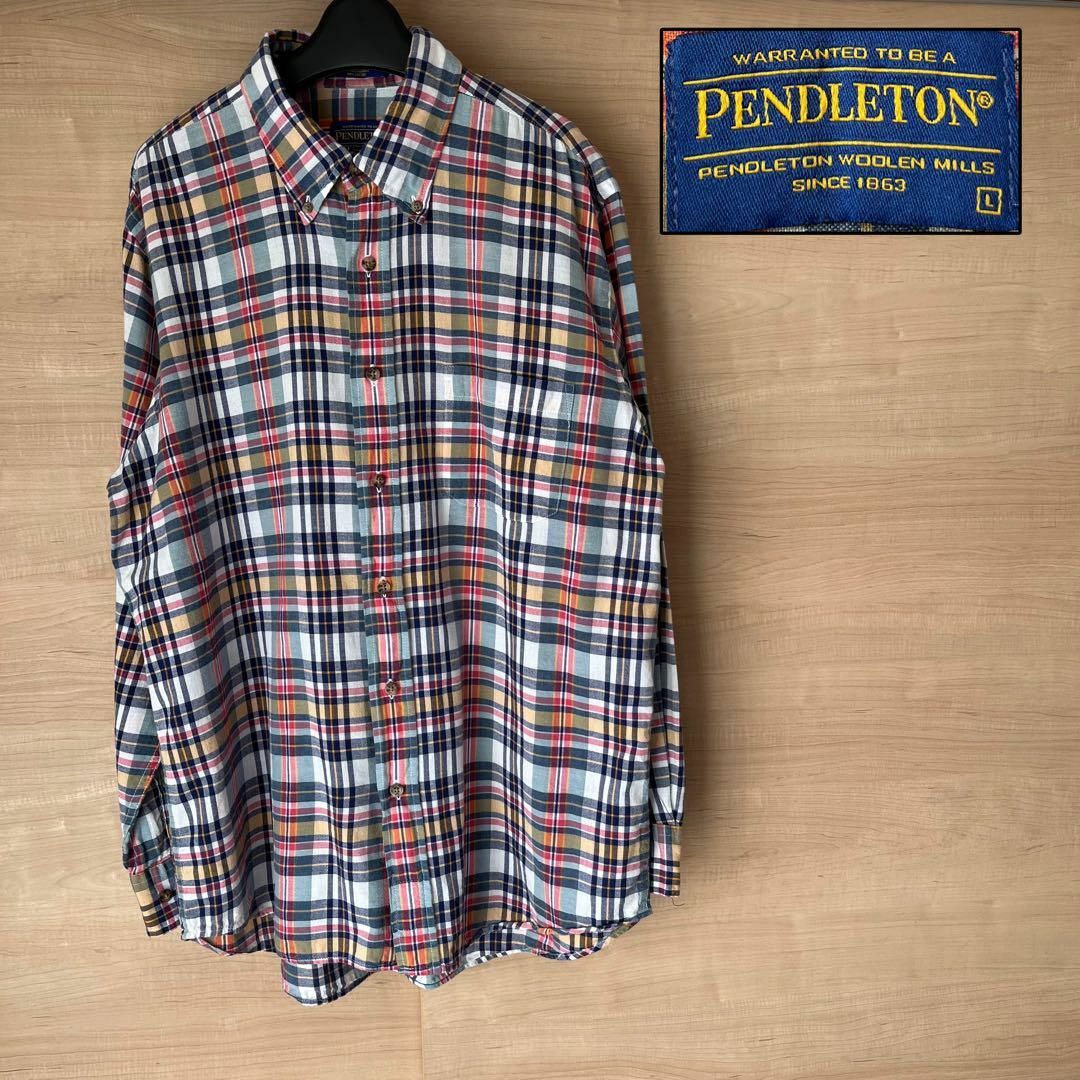 PENDLETON(ペンドルトン)のPENDLETON ペンドルトン チェックシャツ メンズのトップス(シャツ)の商品写真