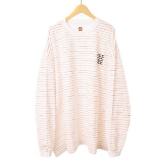 アザー(other)のSEE SEE Tシャツ カットソー ロンT 長袖 フライスボーダー XXL(Tシャツ/カットソー(七分/長袖))