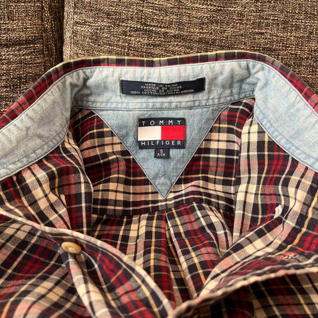 TOMMY HILFIGER(トミーヒルフィガー)のTOMMY HILFIGER トミーヒルフィガー チェックシャツ フラッグタグ メンズのトップス(シャツ)の商品写真