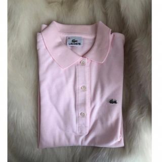 ロキエ(Lochie)のLACOSTE pink long polo💕(カットソー(長袖/七分))