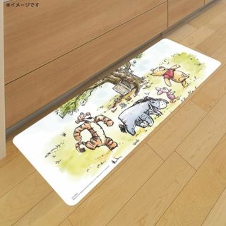 【人気商品】Disney くまのプーさん PVC キッチンマット 45×120c(その他)