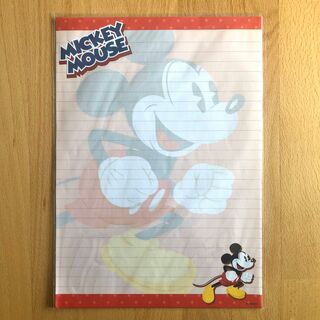 ミッキーマウス(ミッキーマウス)のミッキーマウス メモ用紙10枚 A4サイズ 便箋 手紙 コピー用紙 FAX(ノート/メモ帳/ふせん)
