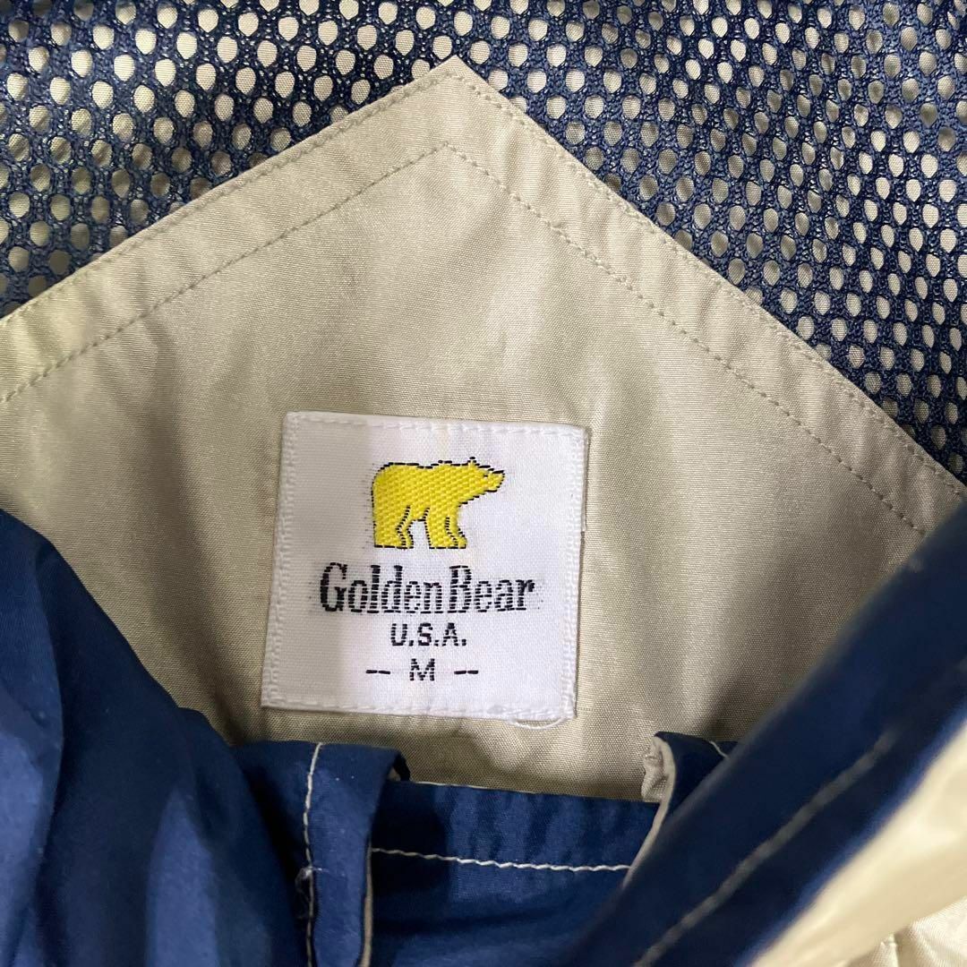 Golden Bear(ゴールデンベア)のGolden Bear ナイロンベスト　メッシュ　古着 メンズのトップス(ベスト)の商品写真