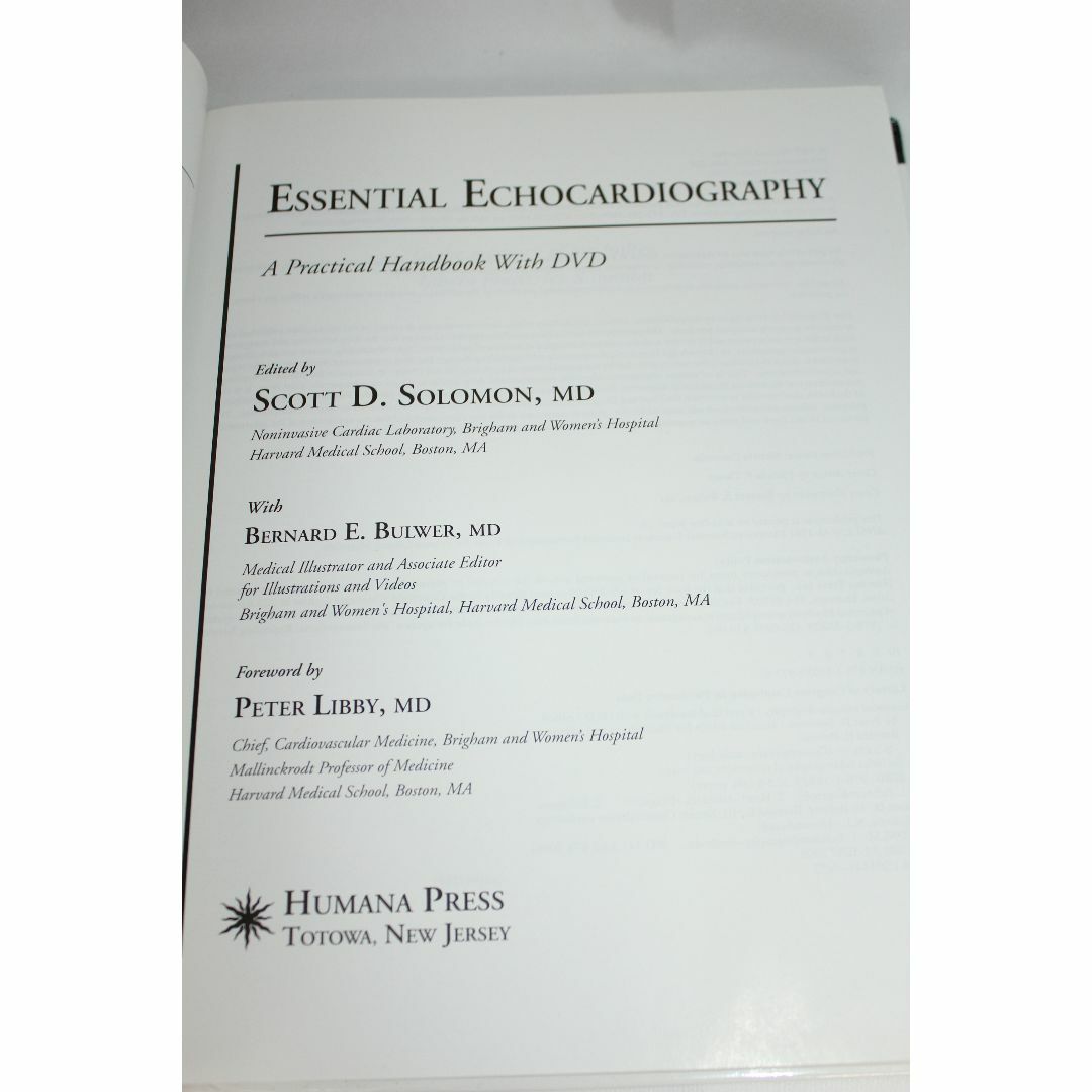 Essential Echocardiography A Practical G エンタメ/ホビーの本(洋書)の商品写真
