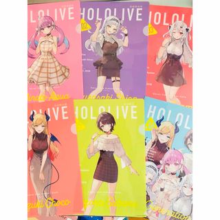 HOLOLIVE クリアファイル 6枚セット(クリアファイル)