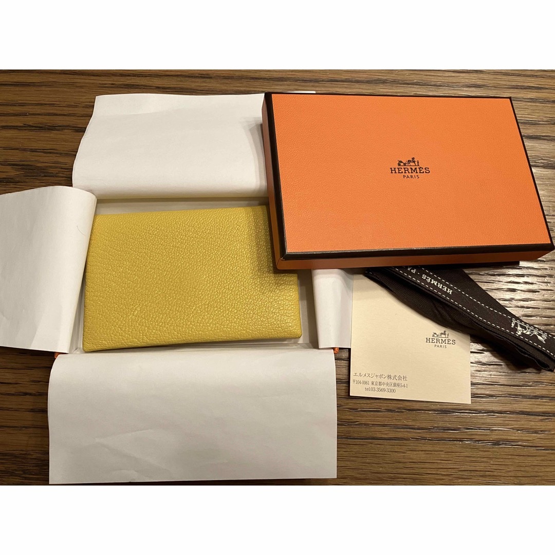 Hermes(エルメス)のHERMES カルヴィ美品 レディースのファッション小物(名刺入れ/定期入れ)の商品写真