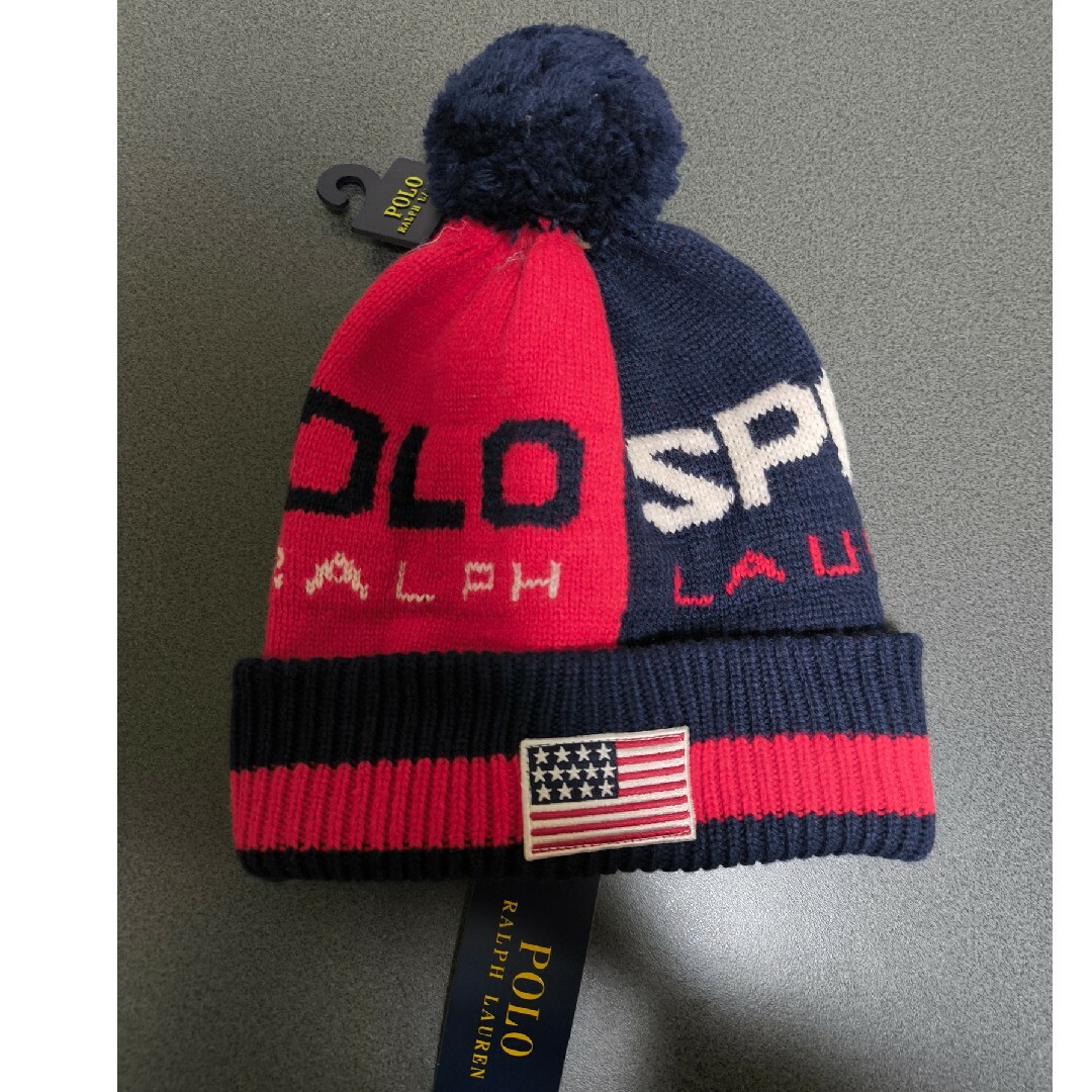 Ralph Lauren(ラルフローレン)のラルフローレン ニット帽 レディースの帽子(ニット帽/ビーニー)の商品写真