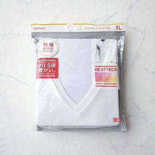 ユニクロ(UNIQLO)の【 m 様専用 】 UNIQLO ヒートテック エクストラウォーム VネックＴ(Tシャツ/カットソー(七分/長袖))