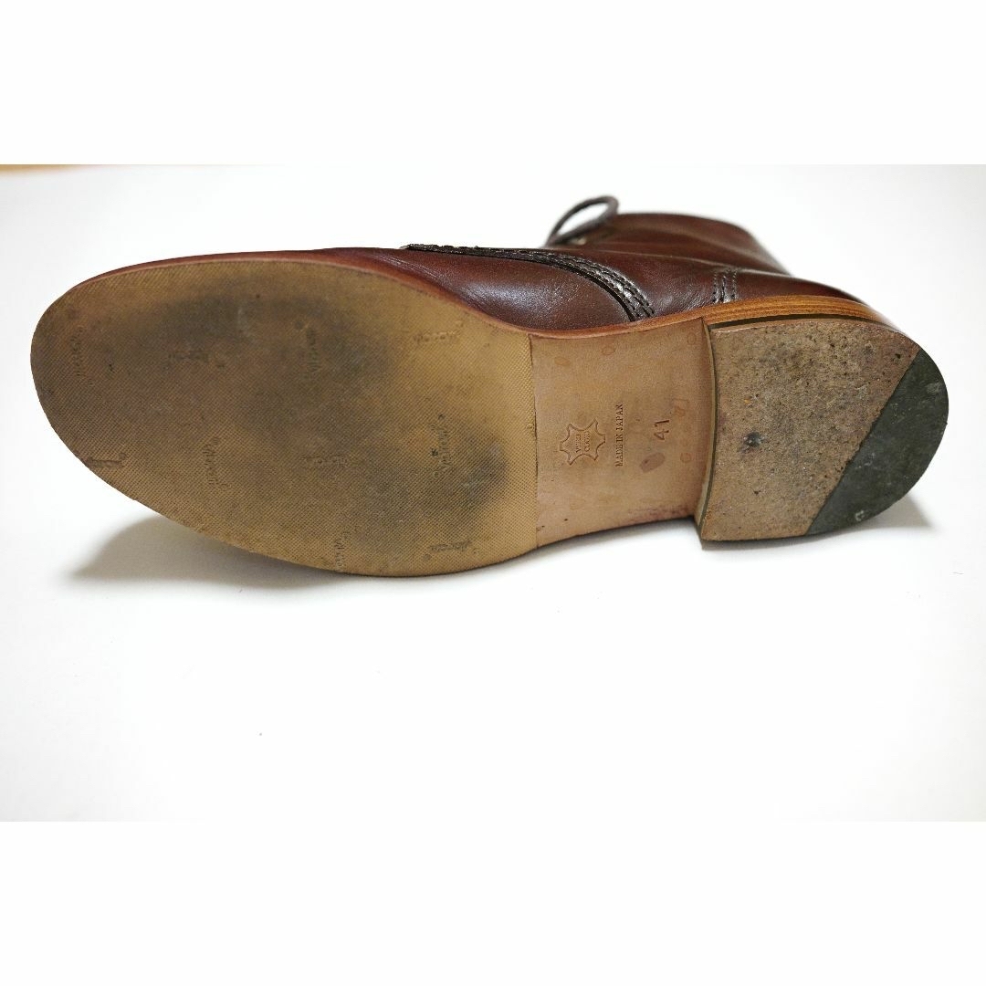 PADRONE(パドローネ)のPADRONE パドローネ バックジップ レースアップブーツ メンズの靴/シューズ(ブーツ)の商品写真