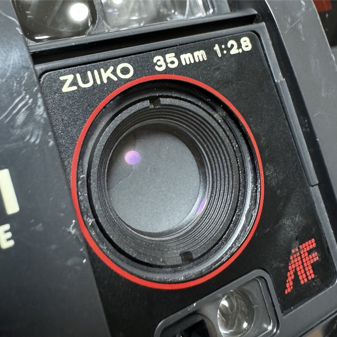OLYMPUS(オリンパス)のフィルムカメラ　OLYMPUS AF-1 ぬれピカ　動作品 スマホ/家電/カメラのカメラ(フィルムカメラ)の商品写真