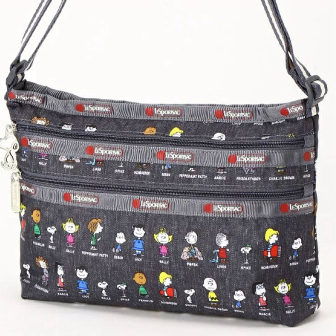 LeSportsac(レスポートサック)の未開封　レスポートサック　ピーナッツ　スヌーピー　ショルダーバッグ　値下 レディースのバッグ(ショルダーバッグ)の商品写真