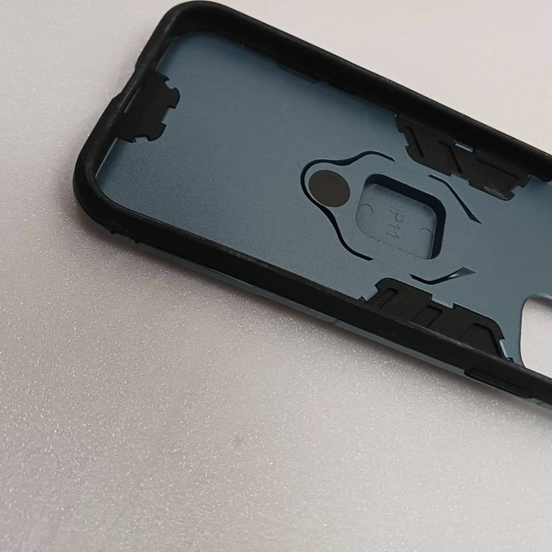 iPhone 11　ケース　ブルー　リング付　スマホ　カバー スマホ/家電/カメラのスマホアクセサリー(iPhoneケース)の商品写真