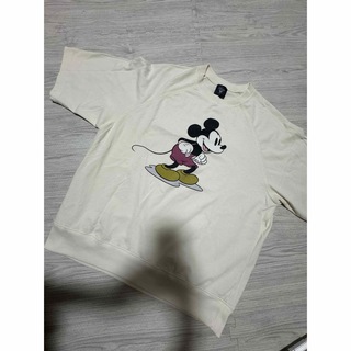 ディズニー(Disney)のミッキーマウス　スウェット　Tシャツ　ディズニー(Tシャツ(半袖/袖なし))