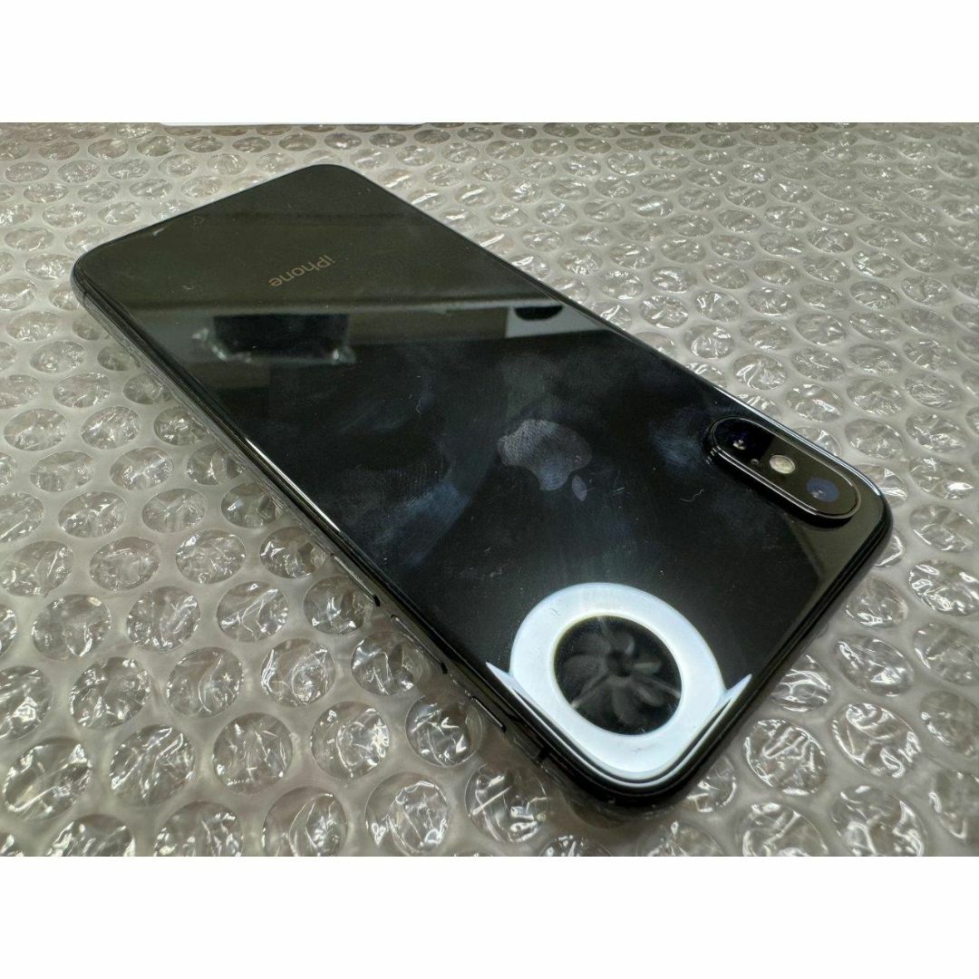 Apple(アップル)の美品 ワンオーナー Iphone X 256Gb 色スペースグレイ 元UQモバイ スマホ/家電/カメラのスマートフォン/携帯電話(スマートフォン本体)の商品写真