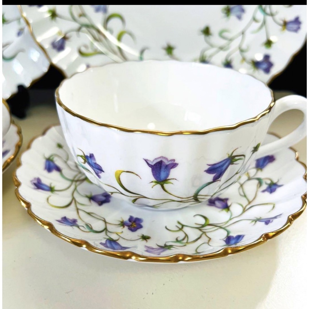 WEDGWOOD - スポード カンタベリー ティーカップ トリオ ①②の WEDGWOOD - スポード カンタベリー ティーカップ トリオ ①②の