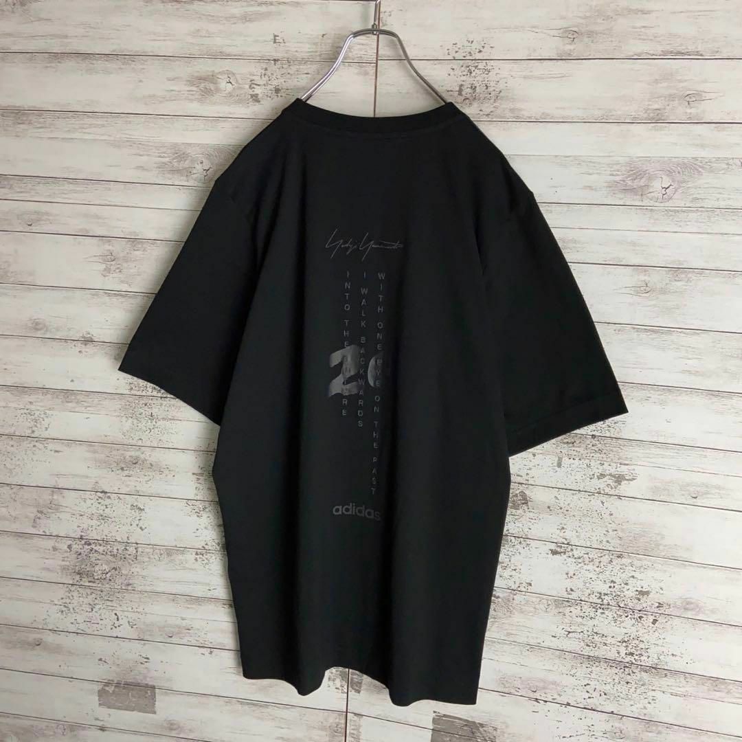 Y-3(ワイスリー)の8770【即完売モデル】Y-3☆両面プリント半袖tシャツ　入手困難　美品 メンズのトップス(Tシャツ/カットソー(半袖/袖なし))の商品写真