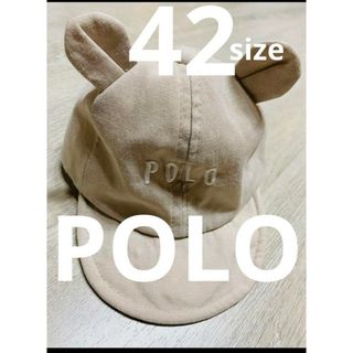 POLO RALPH LAUREN - ▪️ポロラルフローレン　ベビーキャップ　くまさん帽子　　ベア