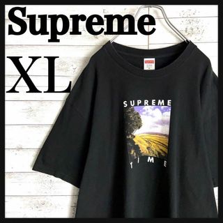 シュプリーム(Supreme)の8776【希少XLサイズ】シュプリーム☆ビッグロゴ人気デザインtシャツ　美品(Tシャツ/カットソー(半袖/袖なし))