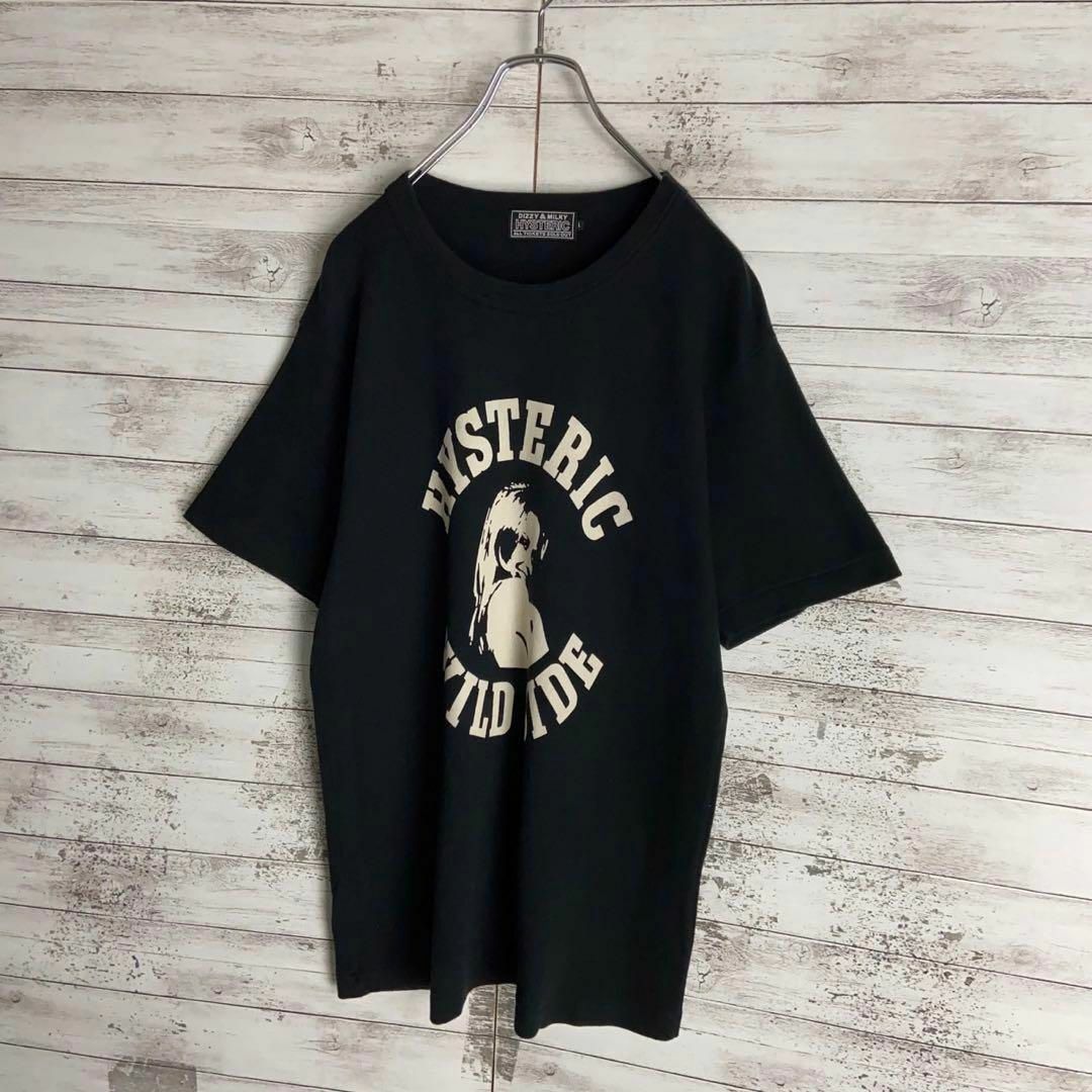 HYSTERIC GLAMOUR(ヒステリックグラマー)の8781【希少Lサイズ】ヒステリックグラマー☆ヒスガール希少デザインtシャツ美品 メンズのトップス(Tシャツ/カットソー(半袖/袖なし))の商品写真