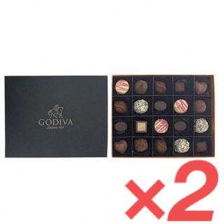 ゴディバ(GODIVA)のGODIVA   チョコ　2個(菓子/デザート)