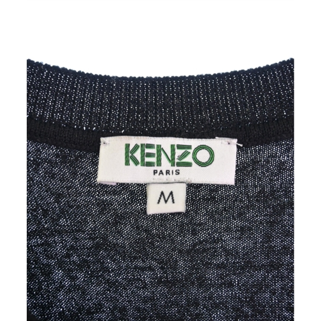 KENZO(ケンゾー)のKENZO ケンゾー ニット・セーター M 黒 【古着】【中古】 レディースのトップス(ニット/セーター)の商品写真