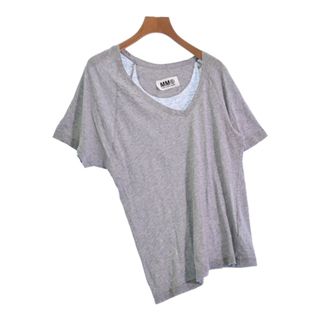 エムエムシックス(MM6)のMM6 エムエムシックス Tシャツ・カットソー M グレー 【古着】【中古】(カットソー(半袖/袖なし))