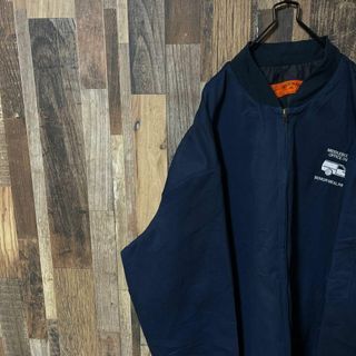 RED KAP - レッドキャップ メンズ ワーク ネイビー 3XL 極太 古着 長袖